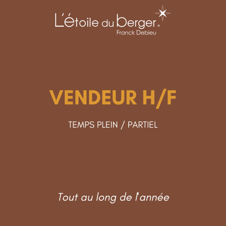 VENDEUR H/F