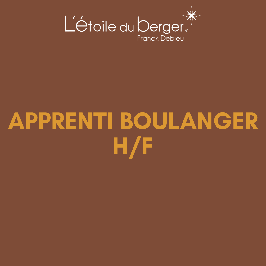 Apprenti Boulanger H/F