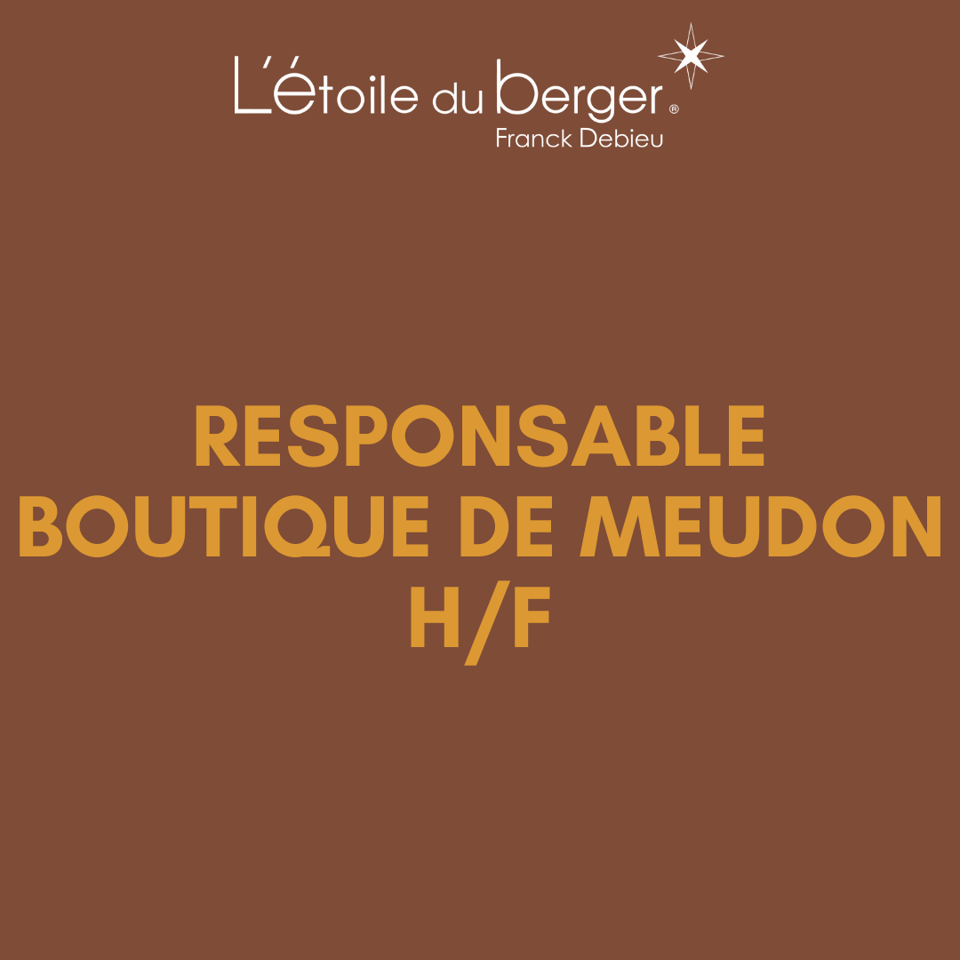 Responsable boutique MEUDON H/F
