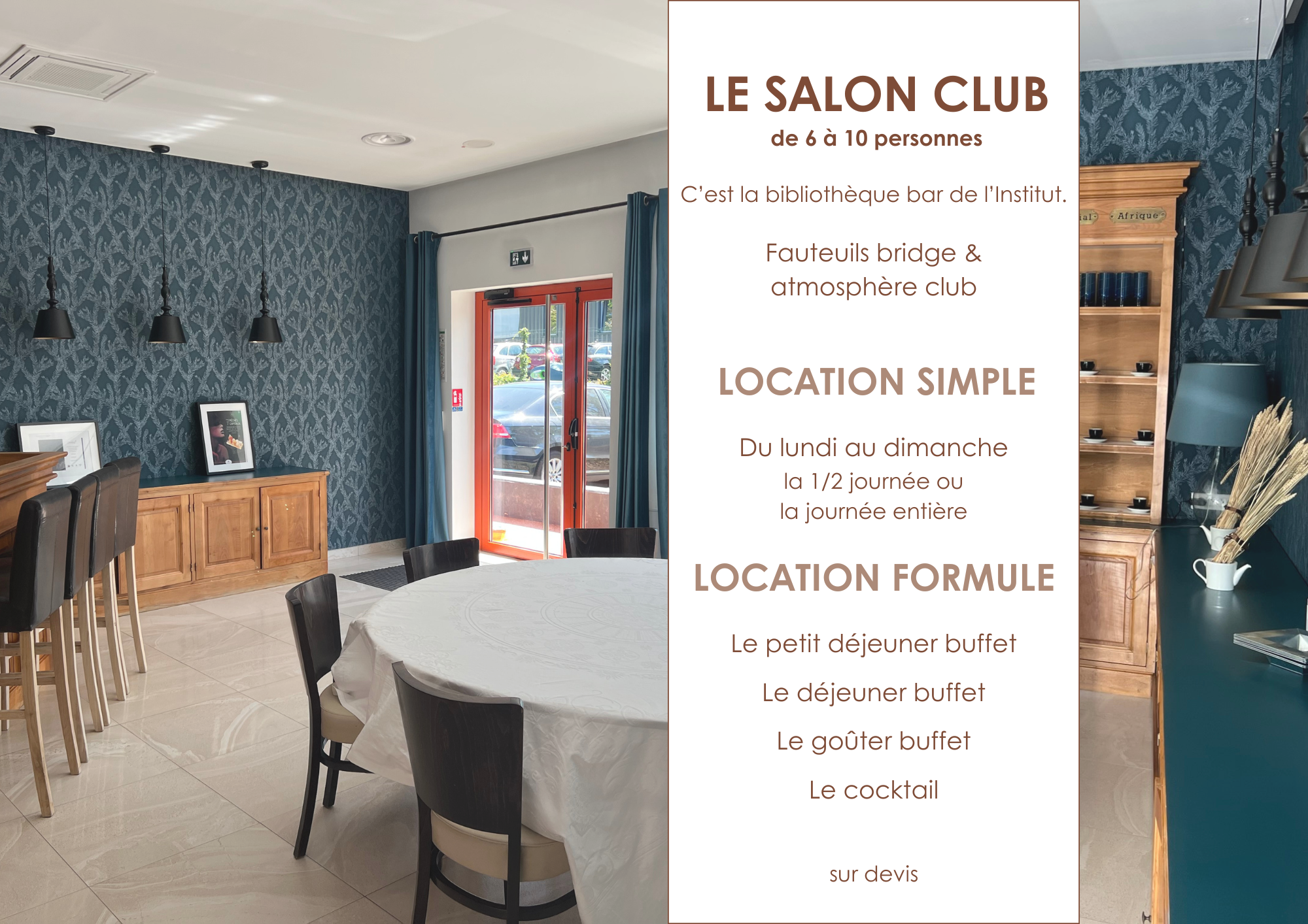 location de salon