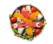 SALADE_AGRUMES fond blanc SALADE_AGRUMES fond blanc